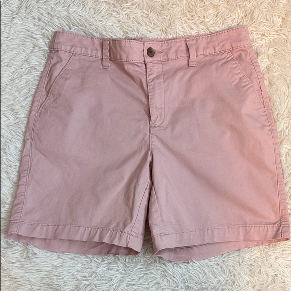 a new day Pants - A New Day Size 8 Blush Pink Stretch Chino Bermuda Shorts